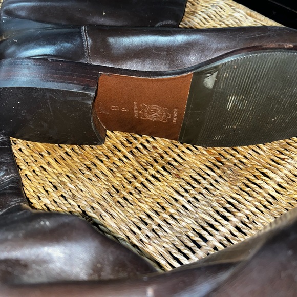 Vintage Charles David Leather Riding Boots 🌵8 - Picture 12 of 16